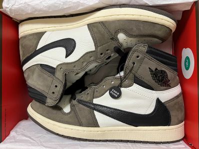 Travis Scott × Nike Air Jordan 1 Retro High OG TS SP "Sail/Dark Mocha"