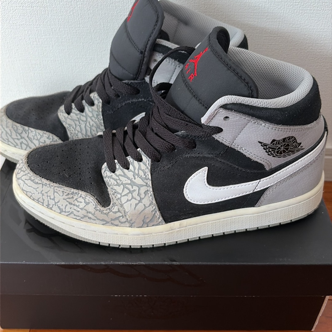 Nike Air Jordan 1 Mid "Elephant Toe/Safari"