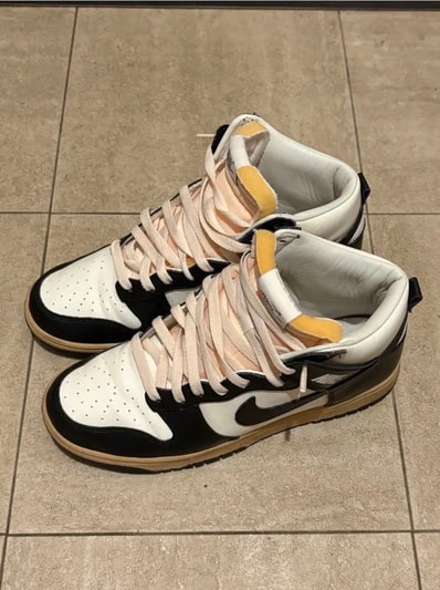 Nike Women's Dunk High "Black and Sail"