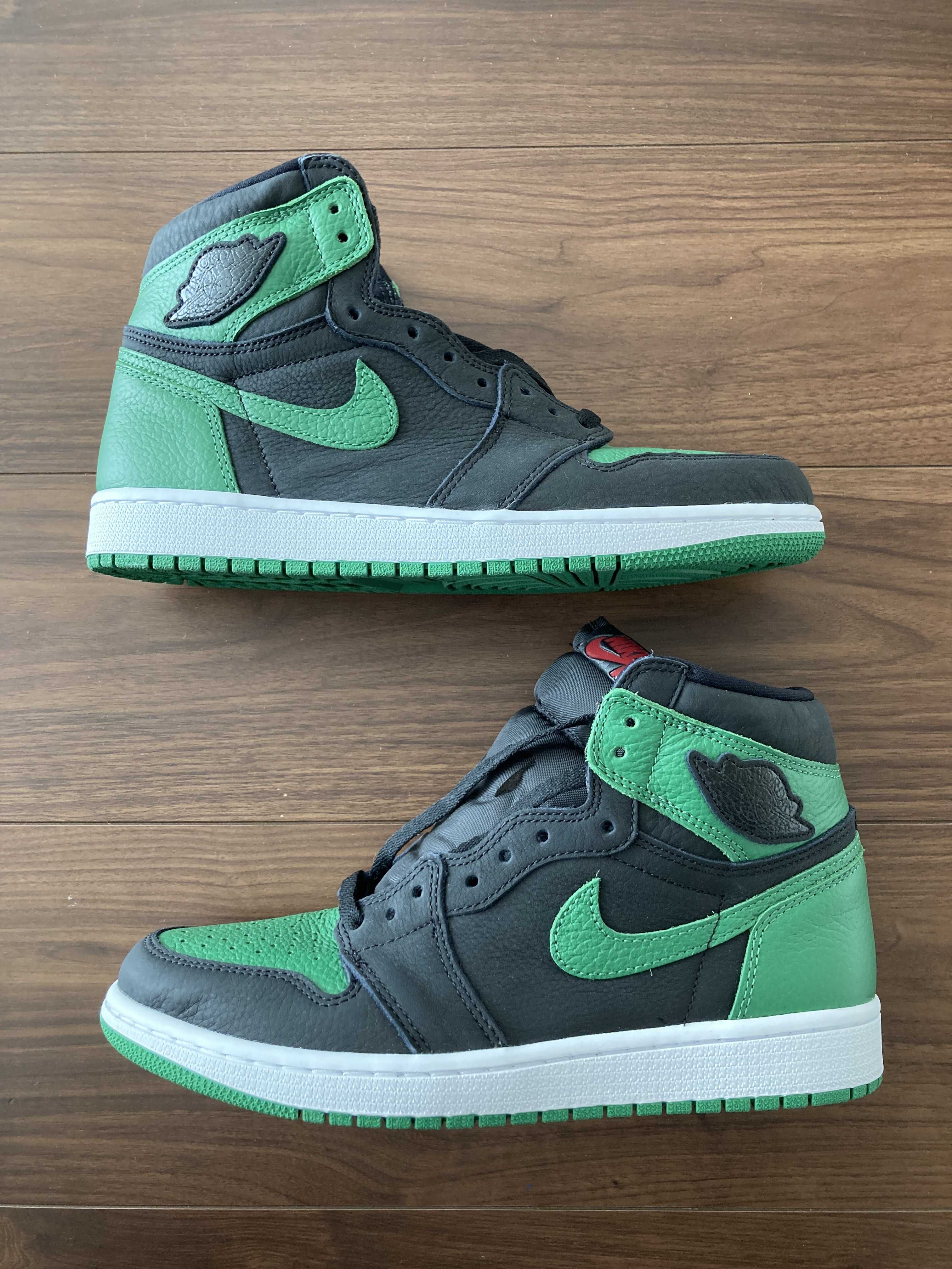 Nike Air Jordan 1 Retro High OG "Black/Pine Green" (2020)