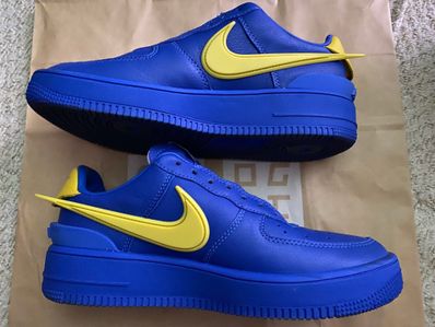 AMBUSH × Nike Air Force 1 Low "Game Royal and Vivid Sulfur"