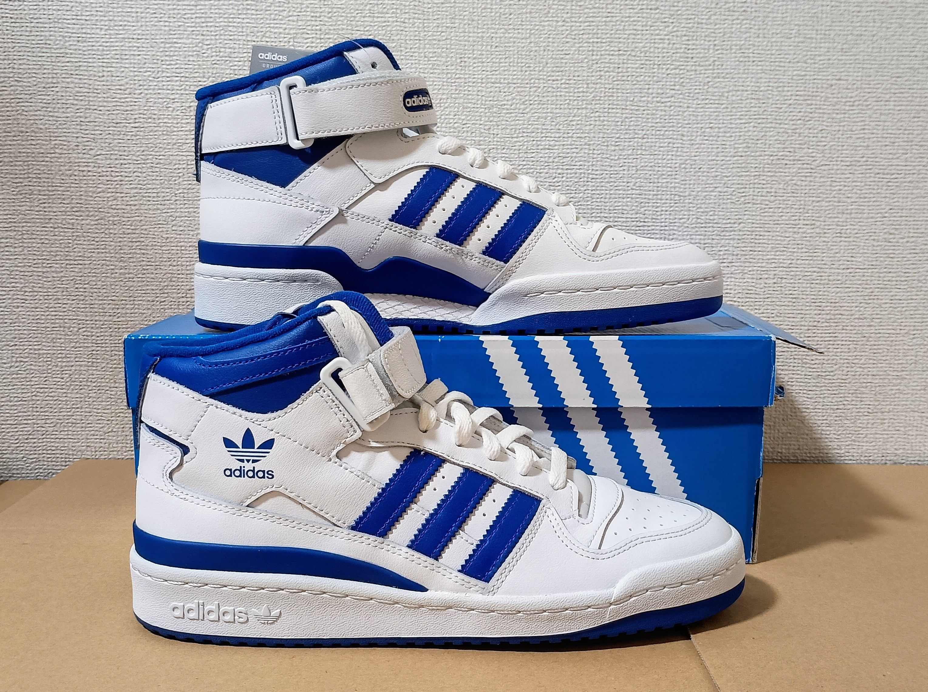 adidas Forum Mid "White Royal"