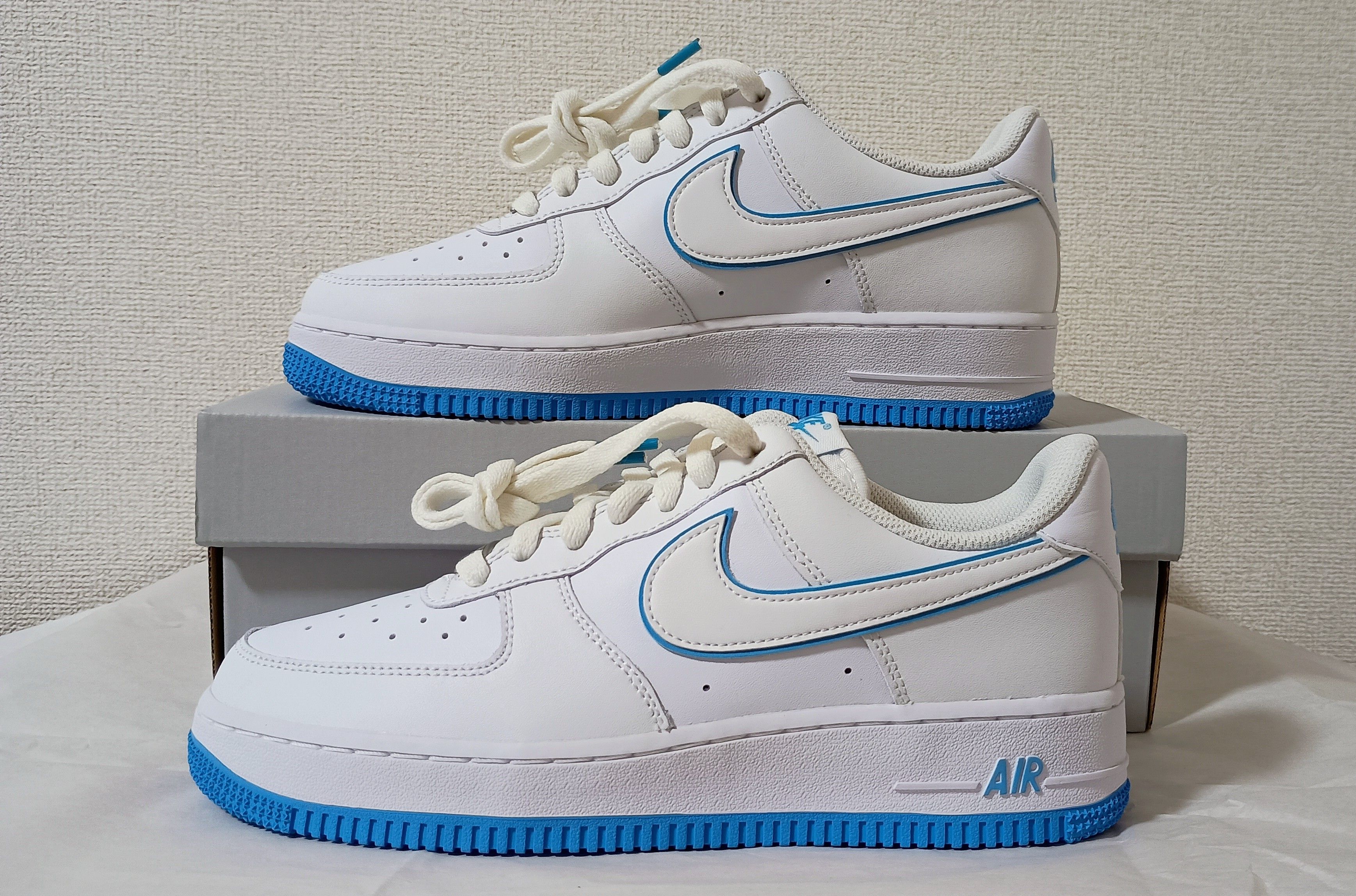Nike Air Force 1 Low "White and University Blue"