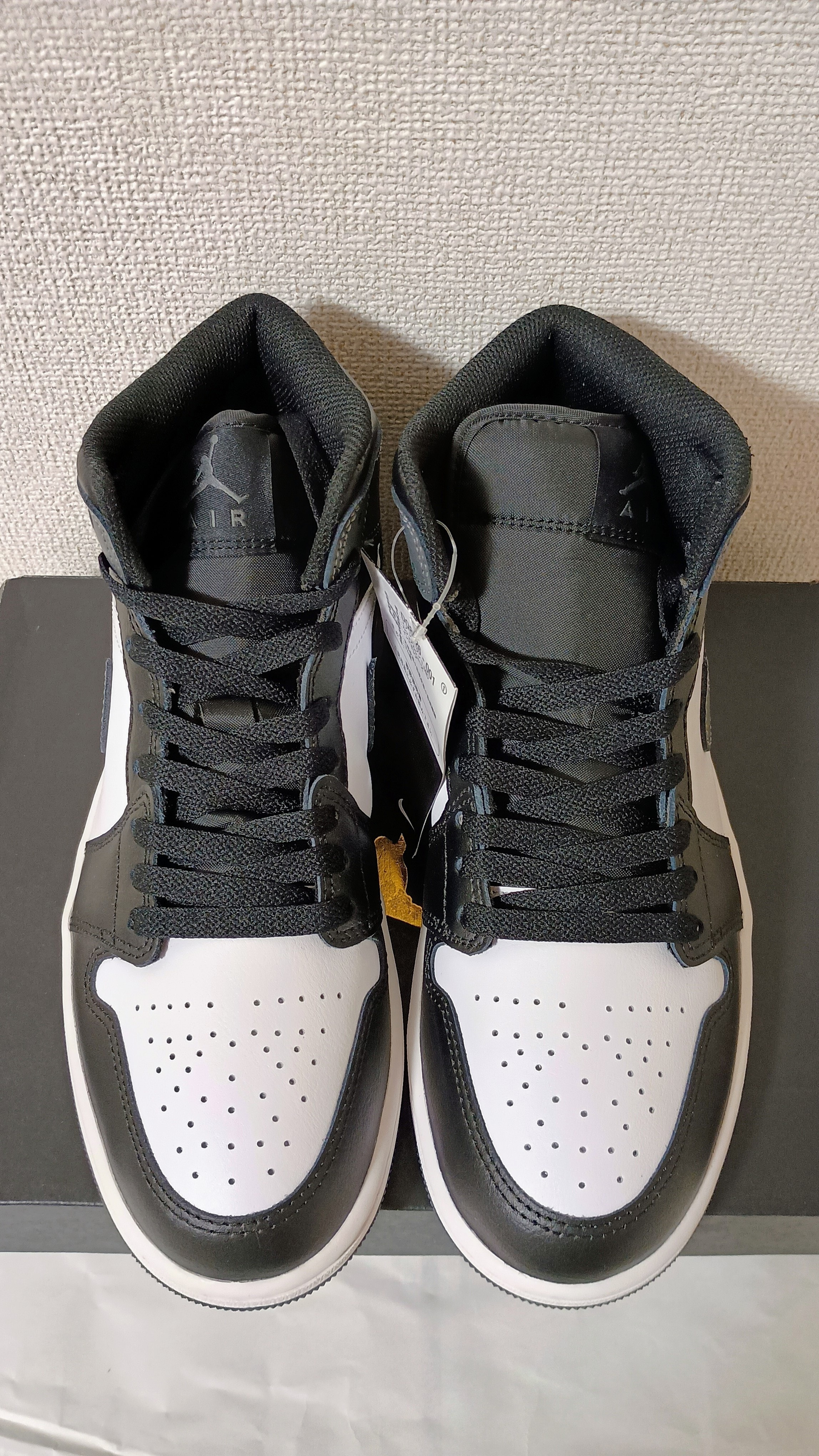 Nike Air Jordan 1 Mid "Black/White/Iron Grey"
