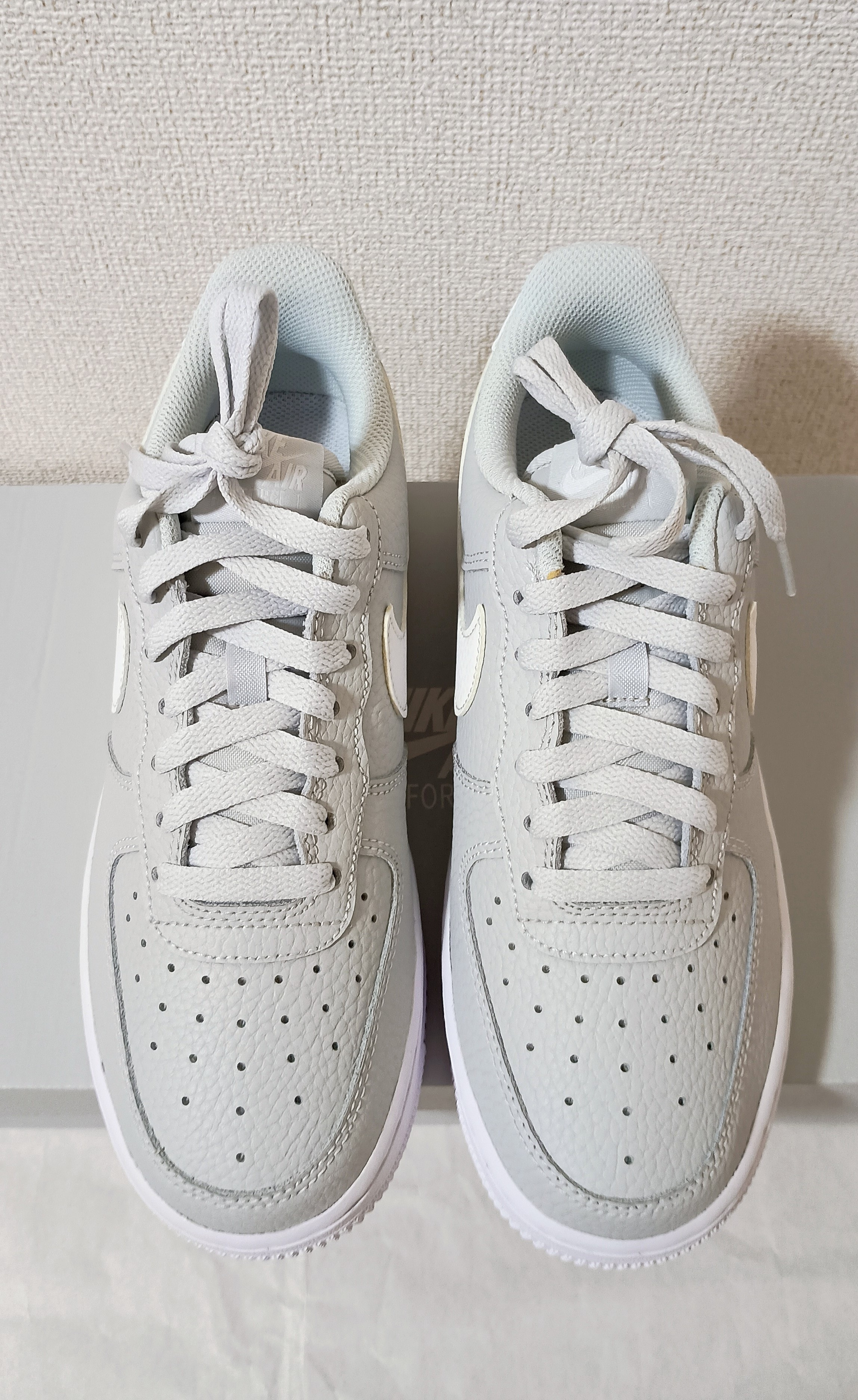 Nike Air Force 1 Low '07 Pebbled "Pure Platinum"