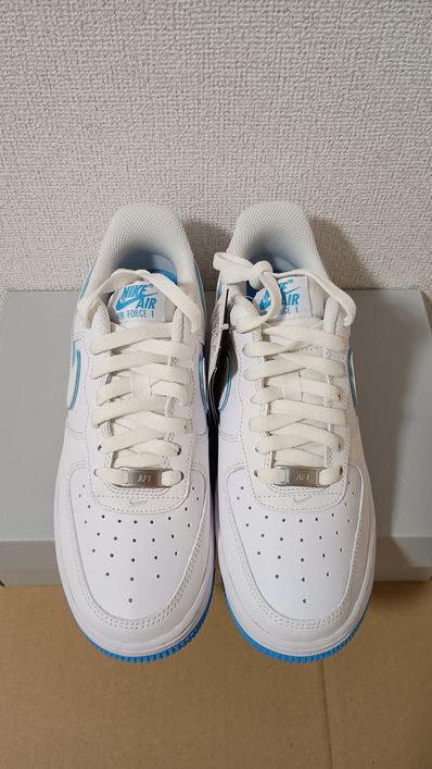 Nike Air Force 1 Low "White and University Blue"
