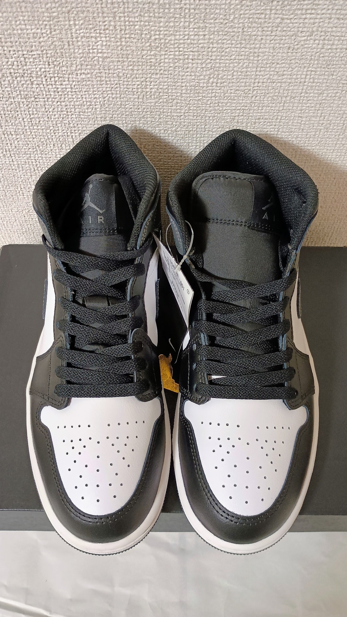 Nike Air Jordan 1 Mid "Black/White/Iron Grey"