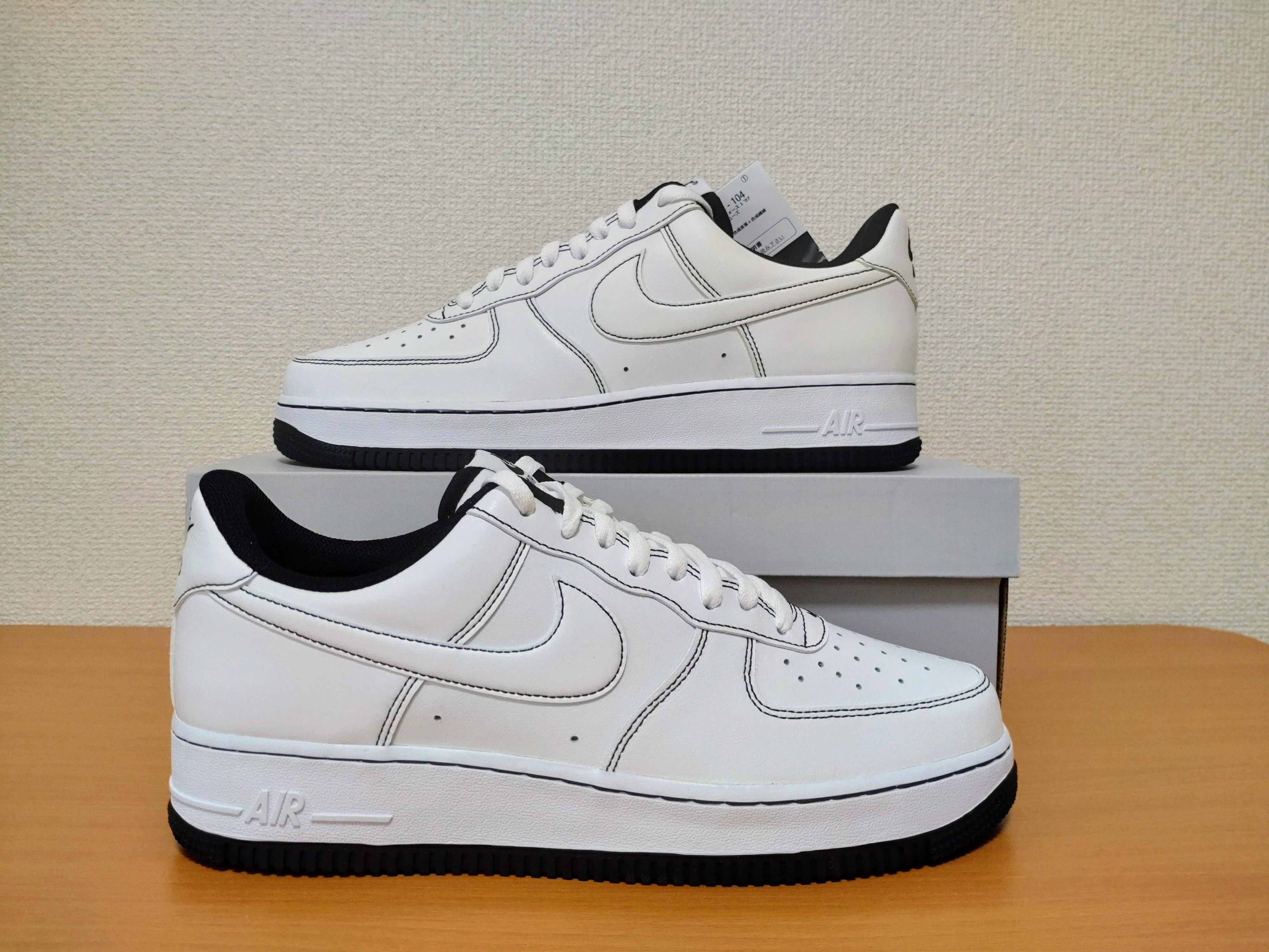 Nike Air Force 1 Low '07 "White/White-Black"