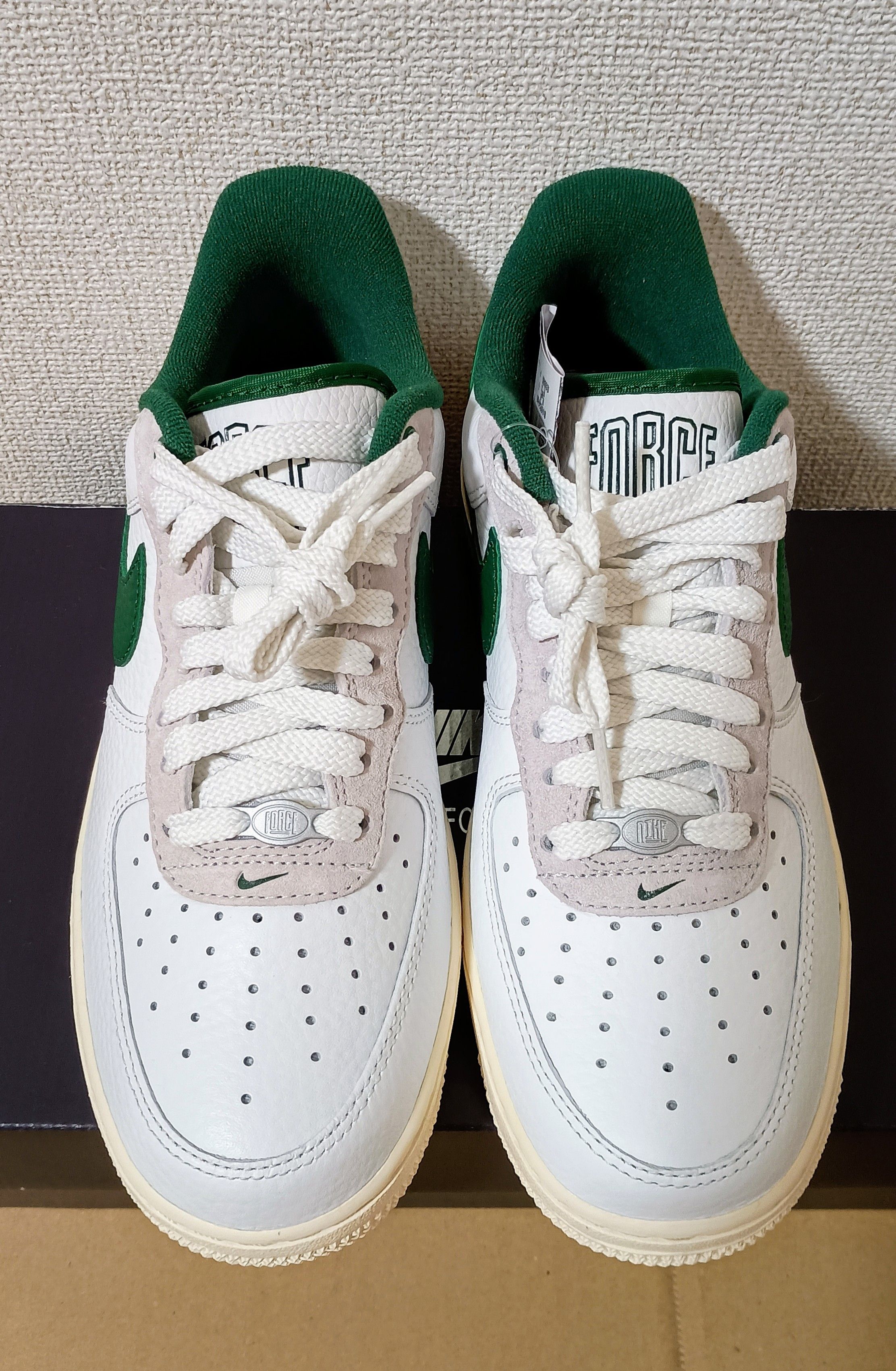 Nike Women's Air Force 1 Low Command Force "Summit White/Gorge Green"