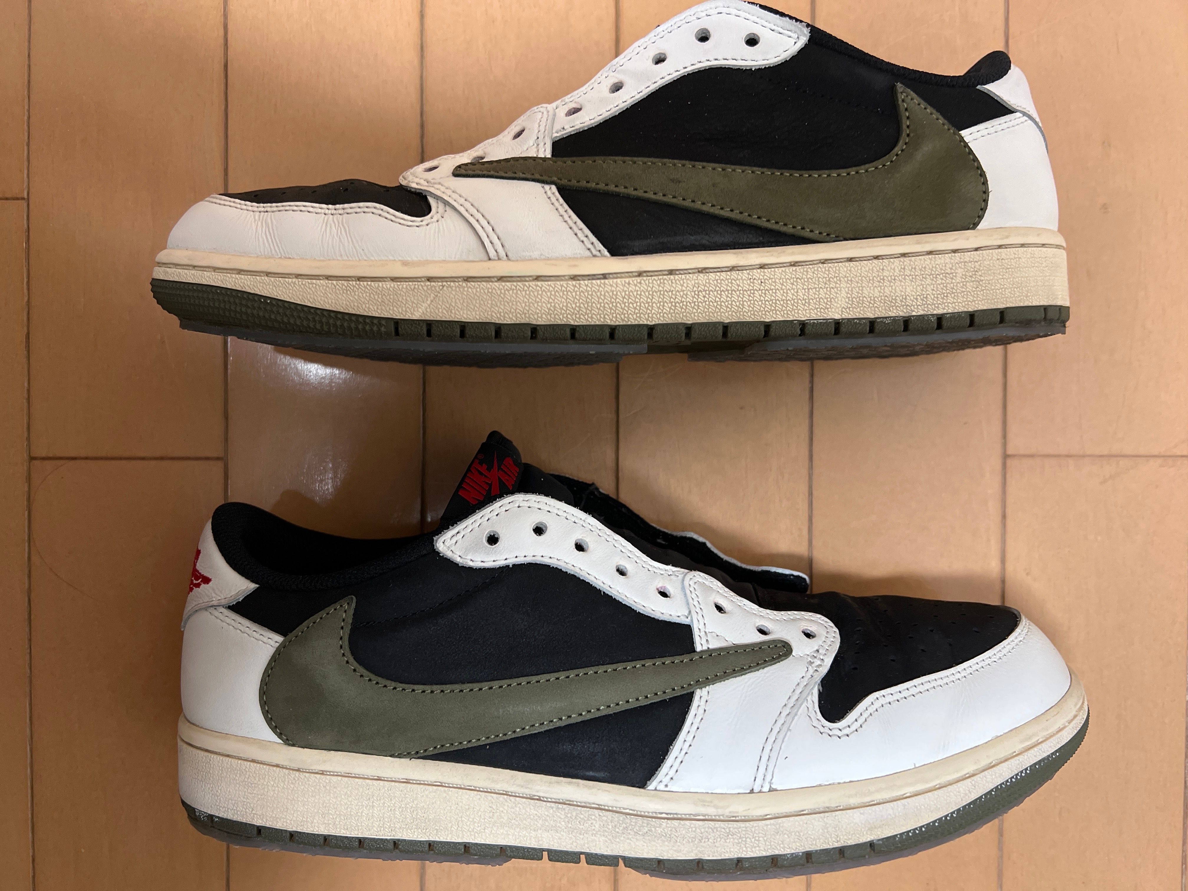 Travis Scott × Nike Women's Air Jordan 1 Low OG "Medium Olive"