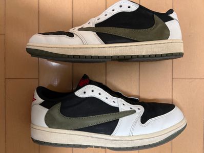 Travis Scott × Nike Women's Air Jordan 1 Low OG "Medium Olive"