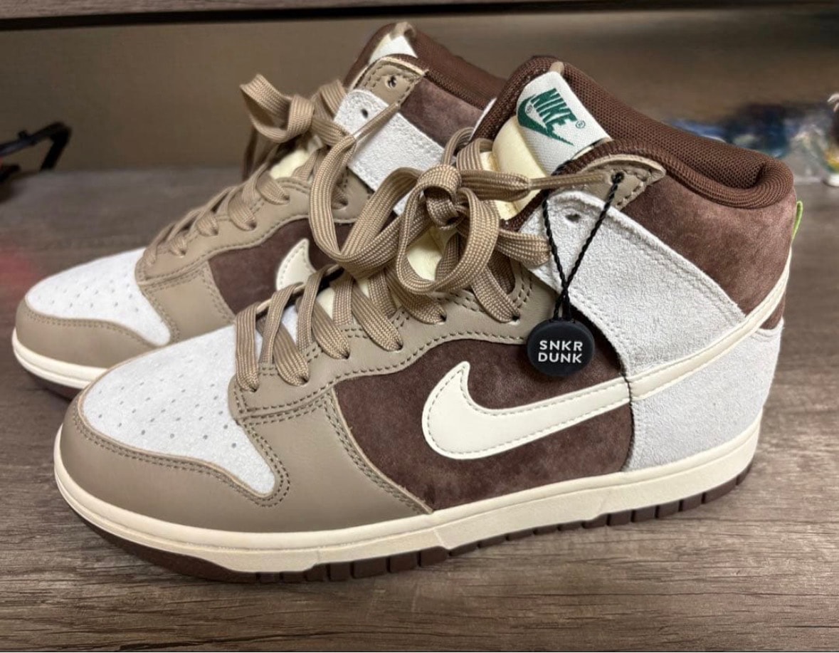 Nike Dunk High PRM "Light Chocolate"