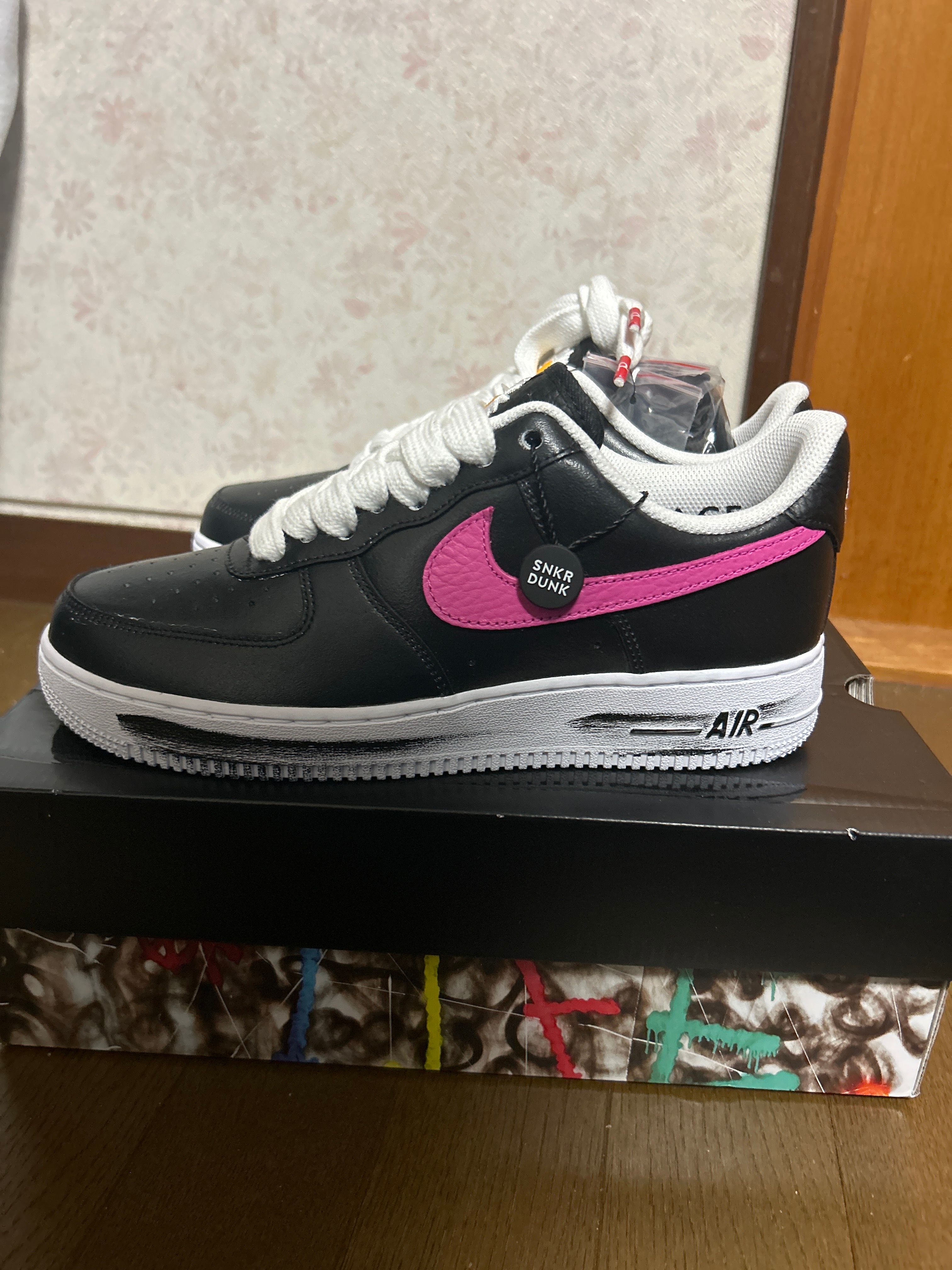 PEACEMINUSONE × Nike Air Force 1 Low '07 Para-Noise 3.0 "Black and Multi-Color" / G-DRAGON