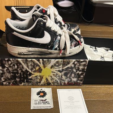 PEACEMINUSONE × Nike Air Force 1 Low Para Noise "Black" / G-DRAGON