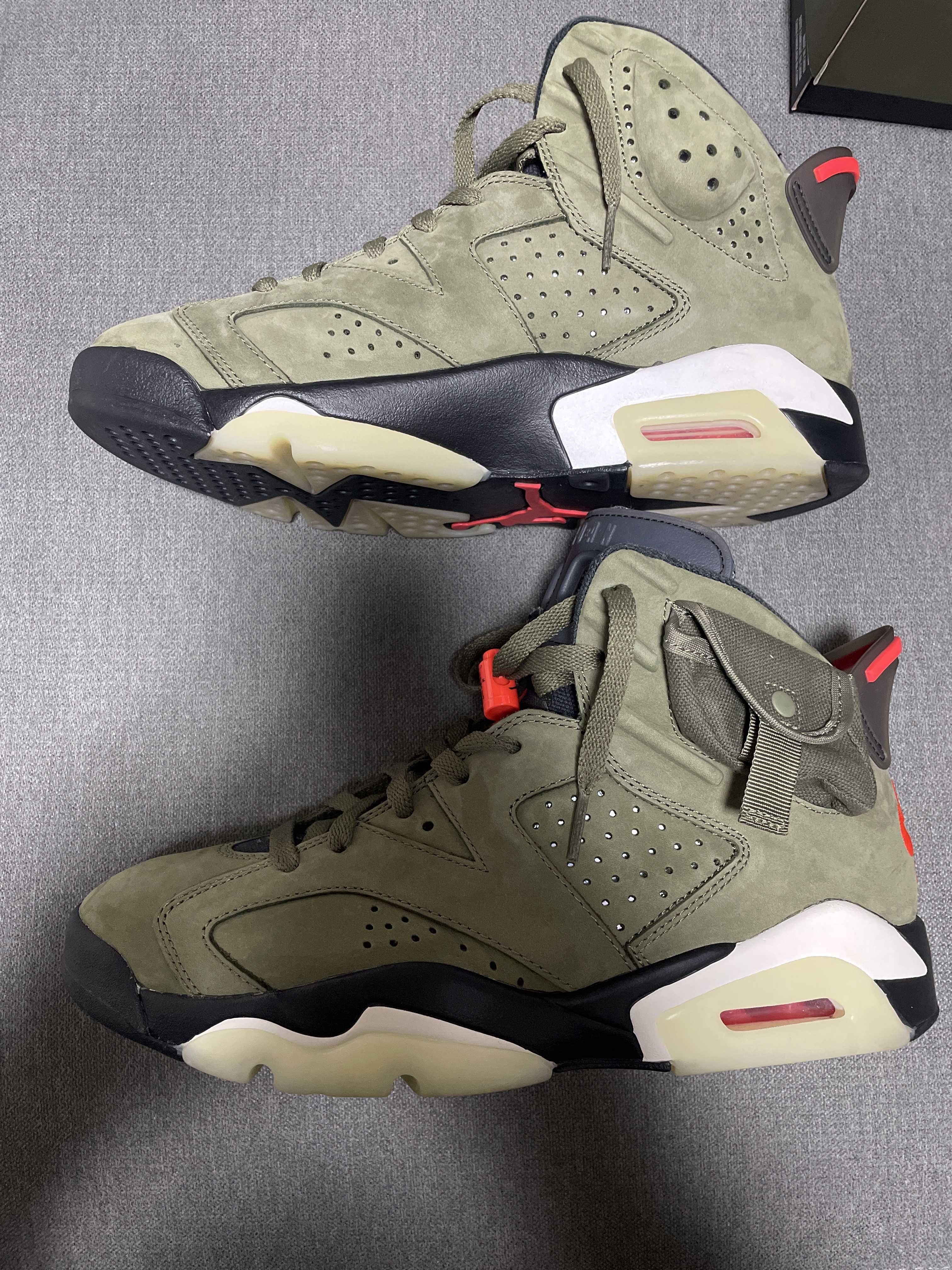Travis Scott × Nike Air Jordan 6 Retro "Medium Olive"