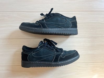 Travis Scott × Nike Air Jordan 1 Low OG SP "Black Phantom"