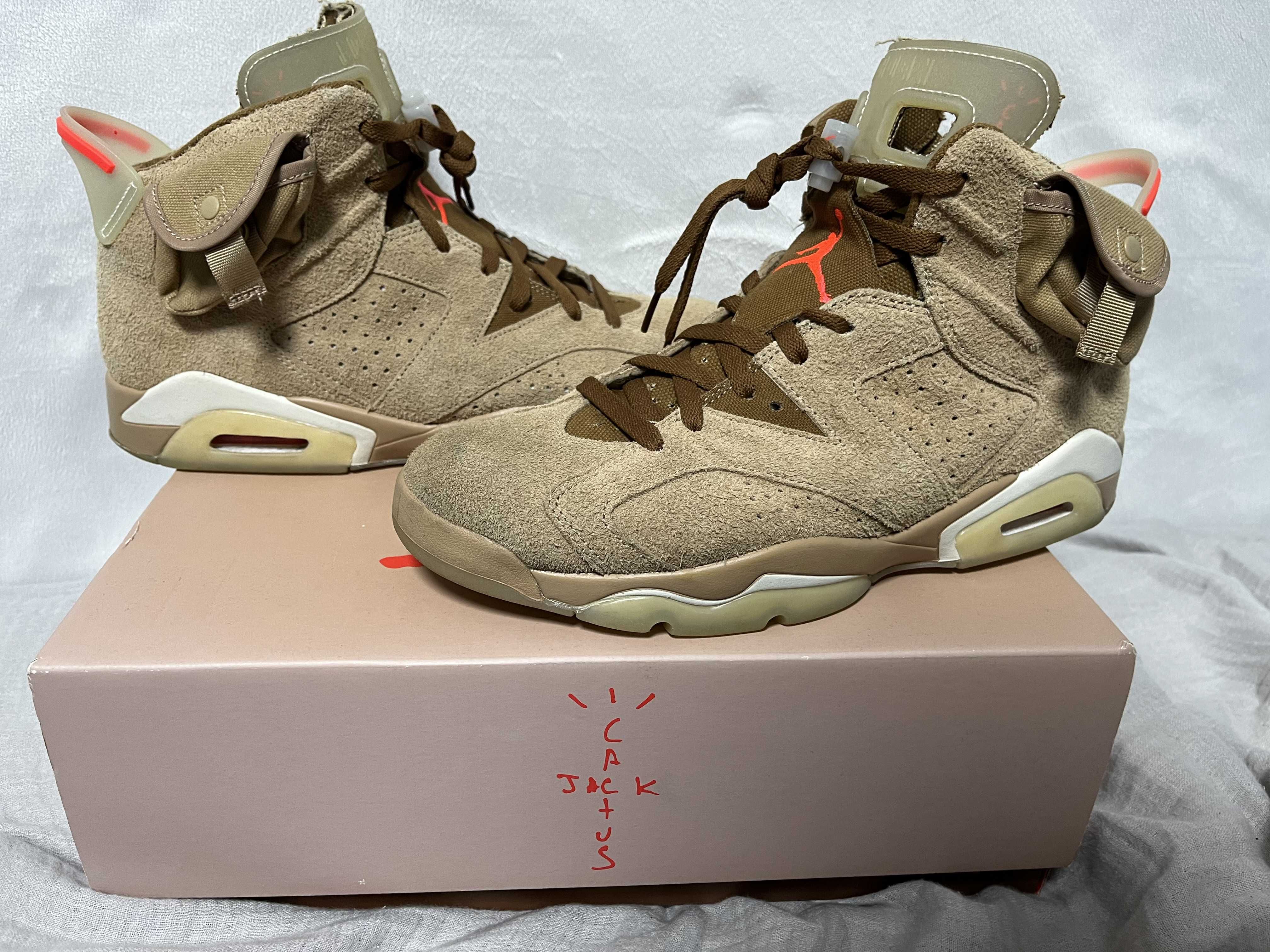 Travis Scott × Nike Air Jordan 6 "British Khaki"