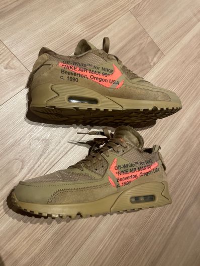 Off-White × Nike Air Max 90 "Desert Ore"