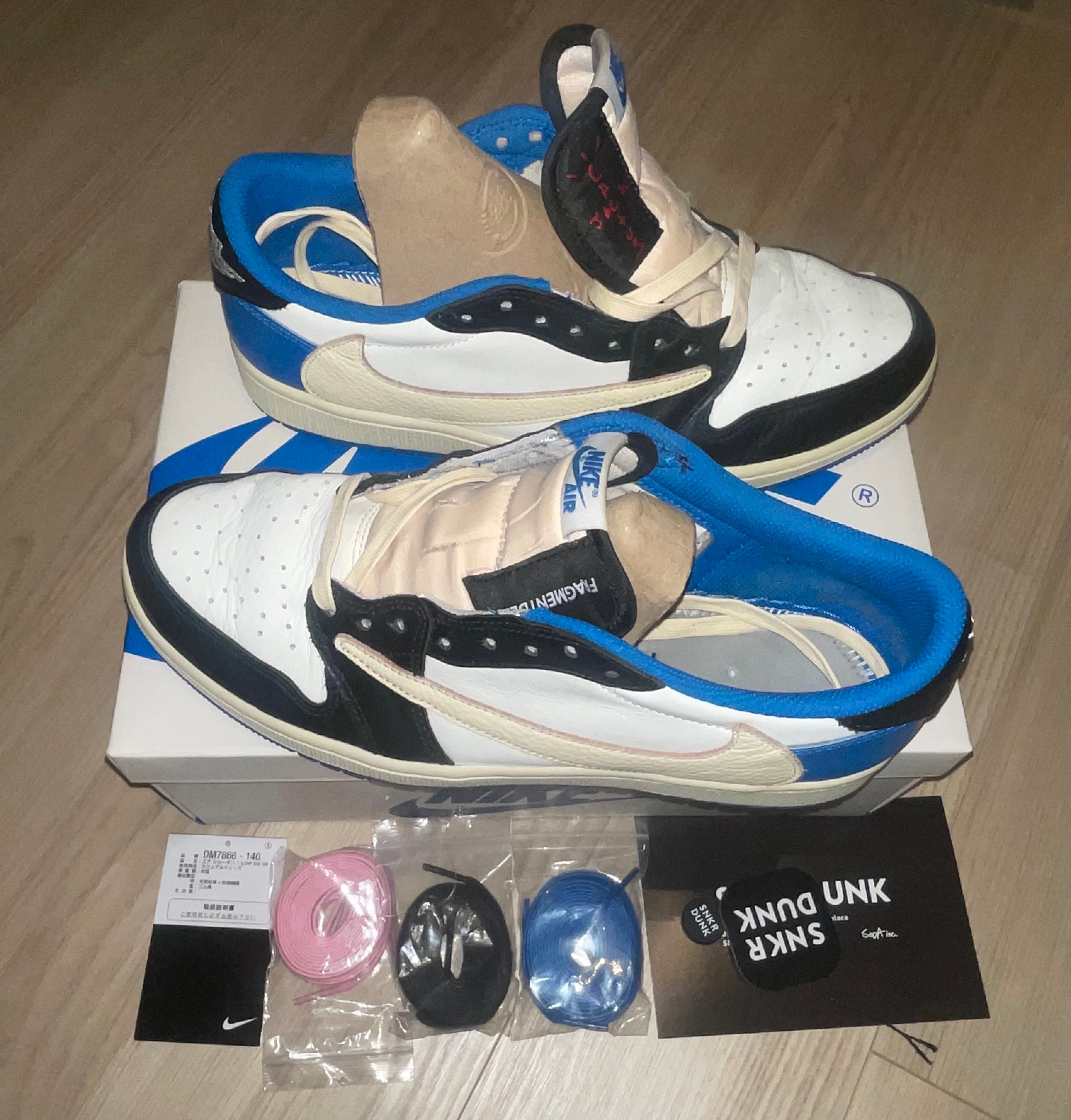 Travis Scott × Fragment × Nike Air Jordan 1 Low OG SP 