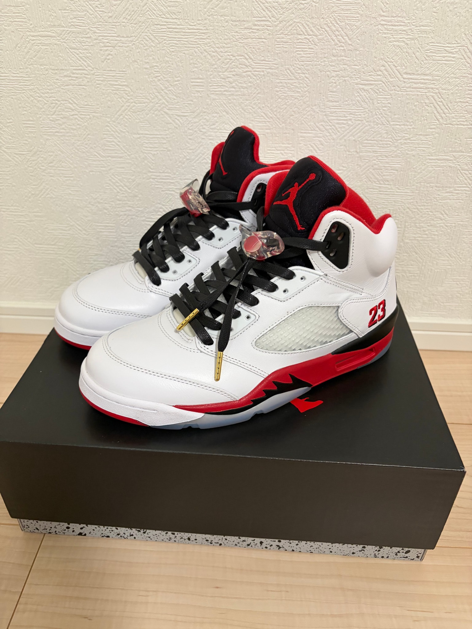 Nike Air Jordan 5 Retro OG "Fire Red/Black Tongue" (2025)