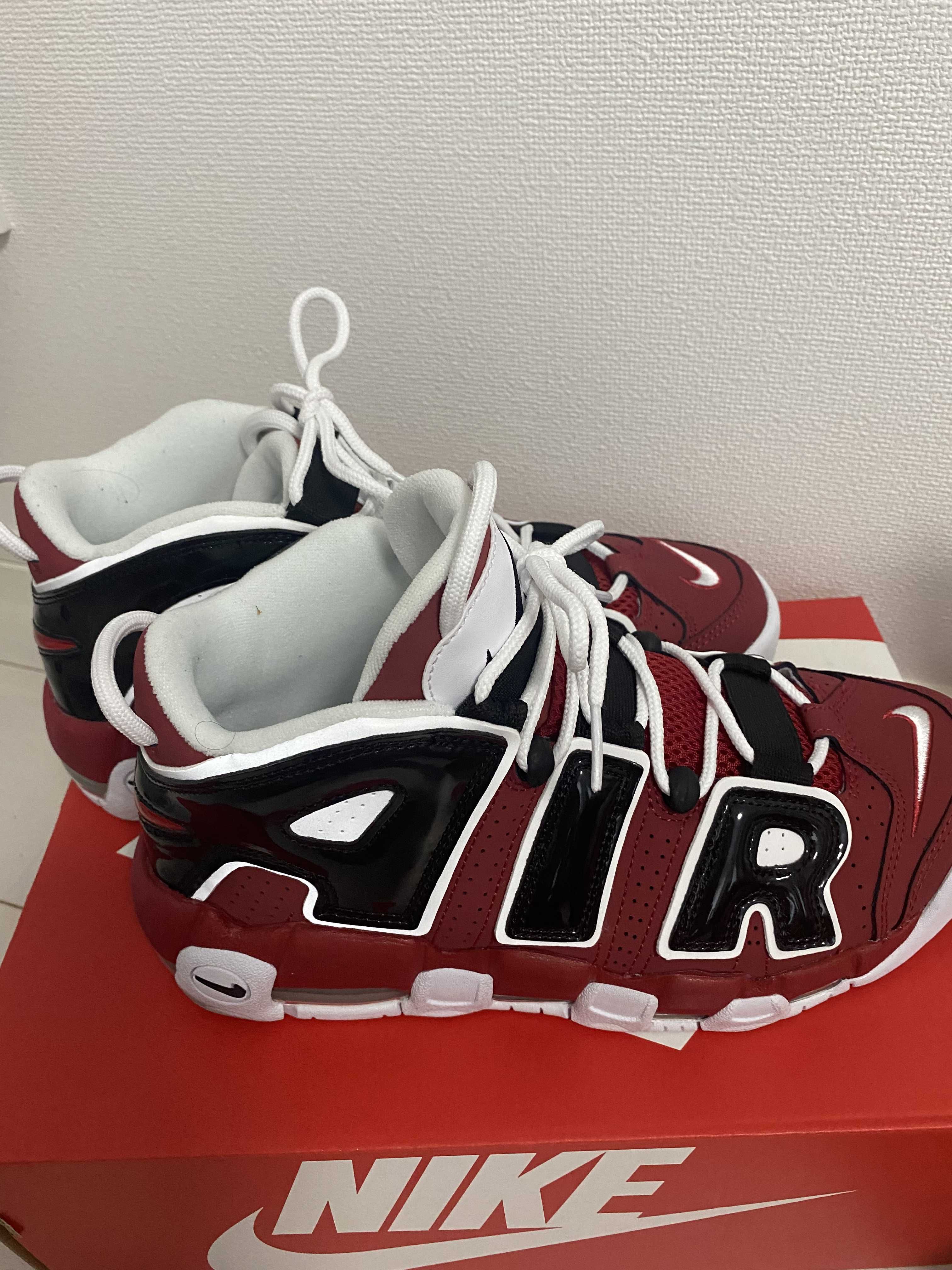 Nike Air More Uptempo ’96 "Black and Varsity Red" (2021)