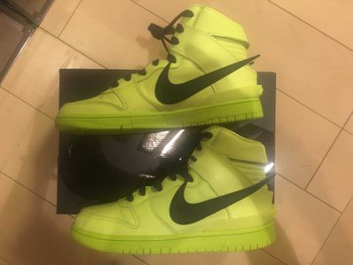 AMBUSH × NIKE DUNK HIGH "FLASH LIME"