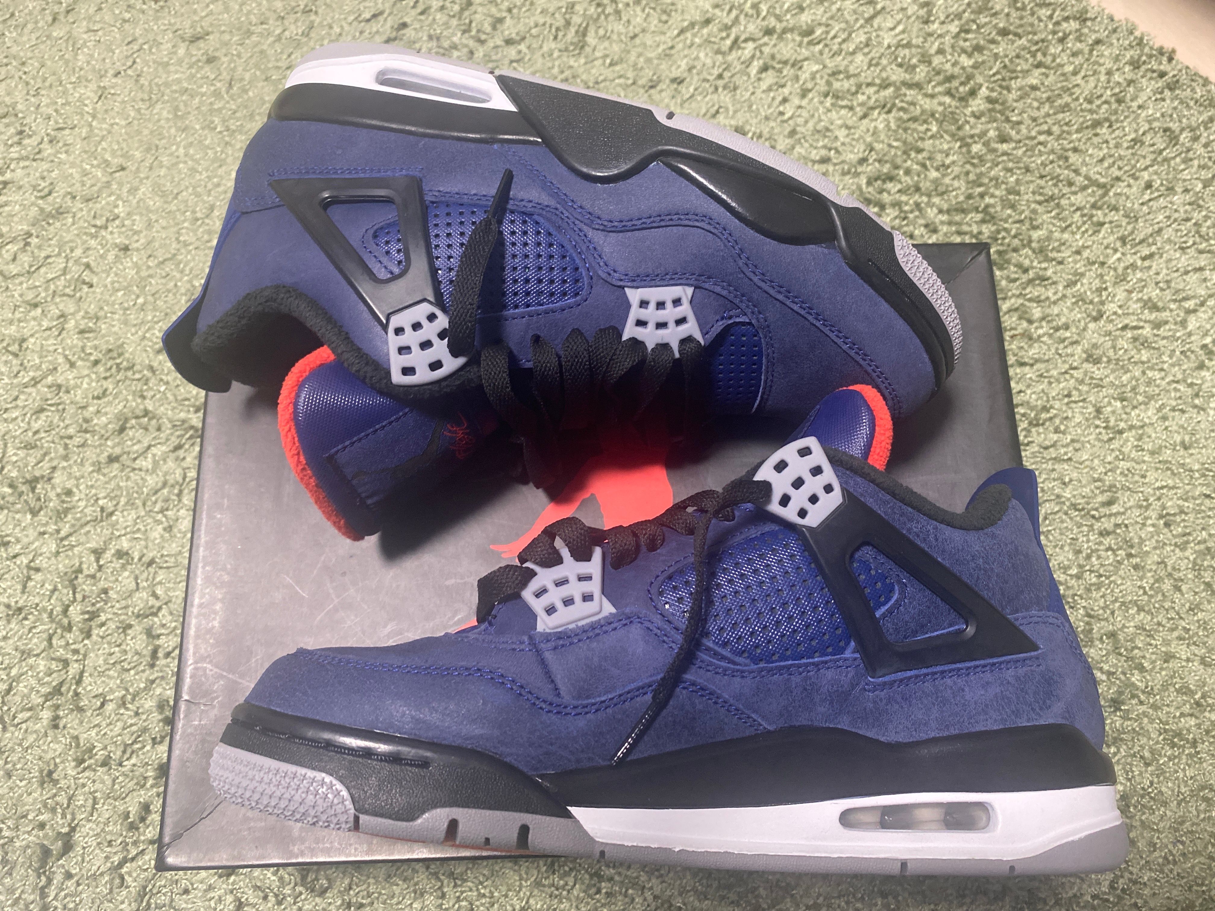 Nike Air Jordan 4 Retro WNTR "Loyal Blue/White/Black"