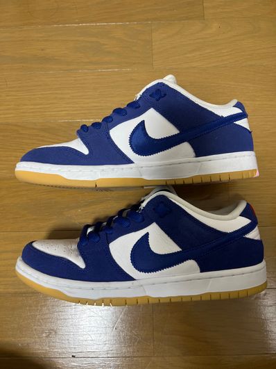 Nike SB Dunk Low "Los Angeles Dodgers/Deep Royal Blue"
