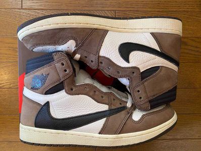 Travis Scott × Nike Air Jordan 1 Retro High OG TS SP "Sail/Dark Mocha"