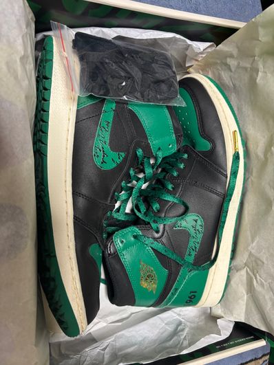 Eastside Golf × Nike Air Jordan 1 High Golf "Black/Malachite/1961"