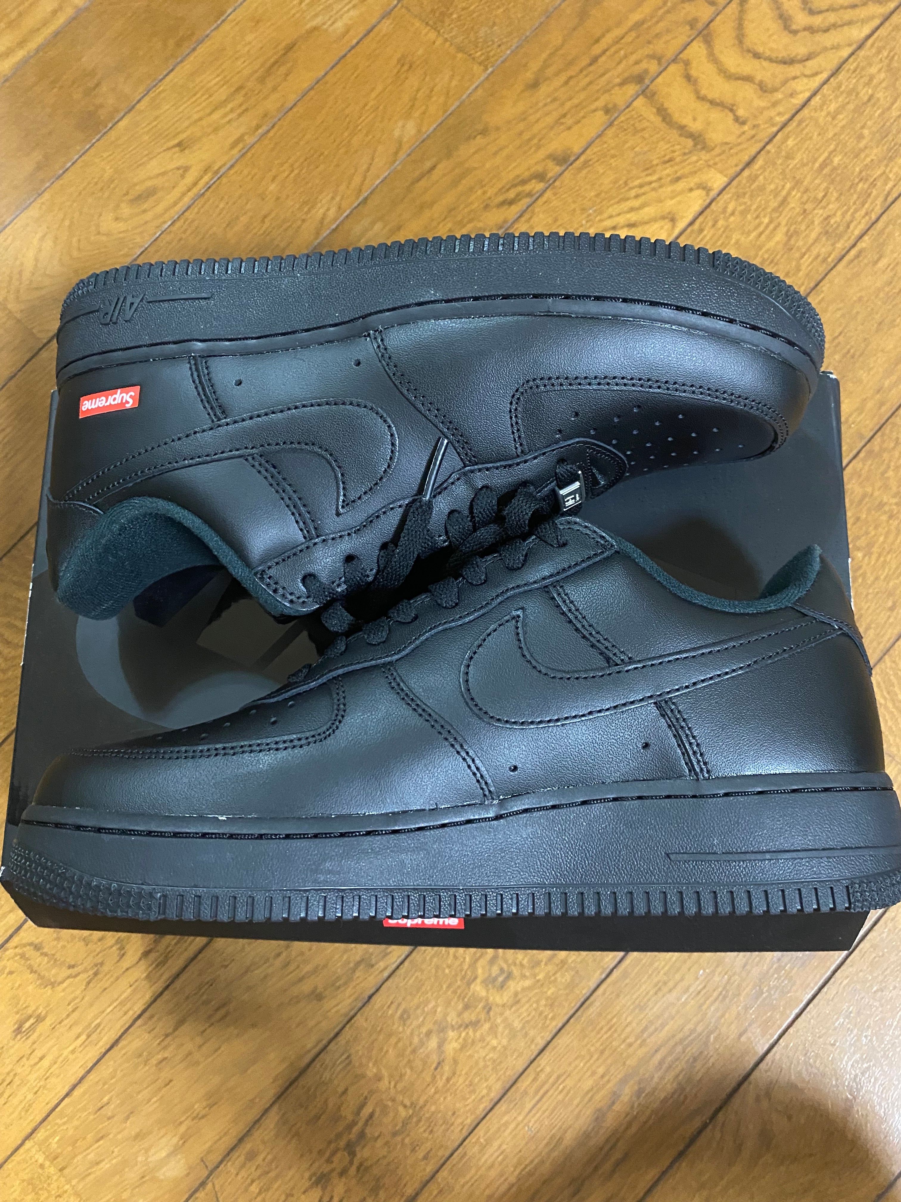 Supreme × Nike Air Force 1 Low "Black"