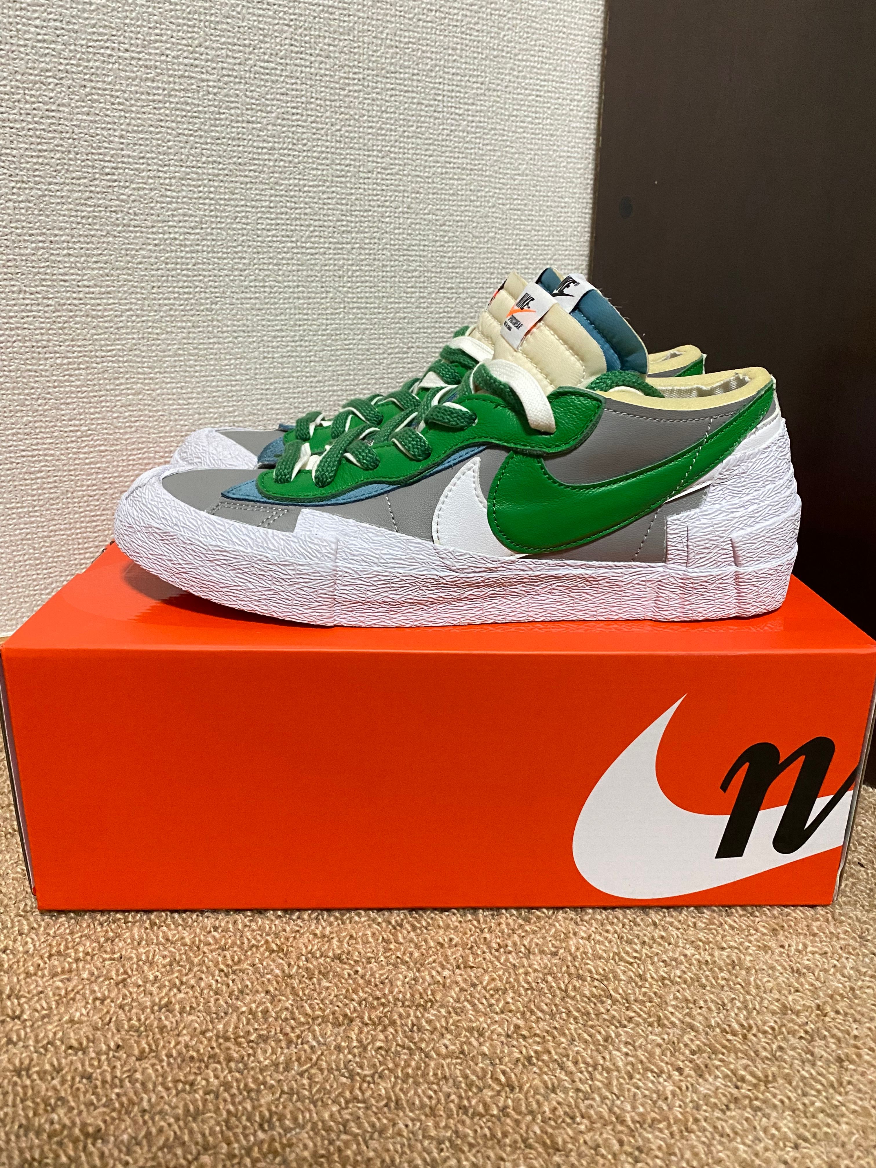 sacai × Nike Blazer Low "Classic Green"