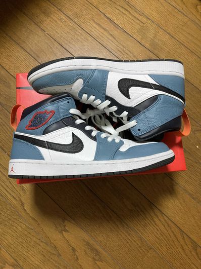 FACETASM × Nike Air Jordan 1 Mid "White/Navy"