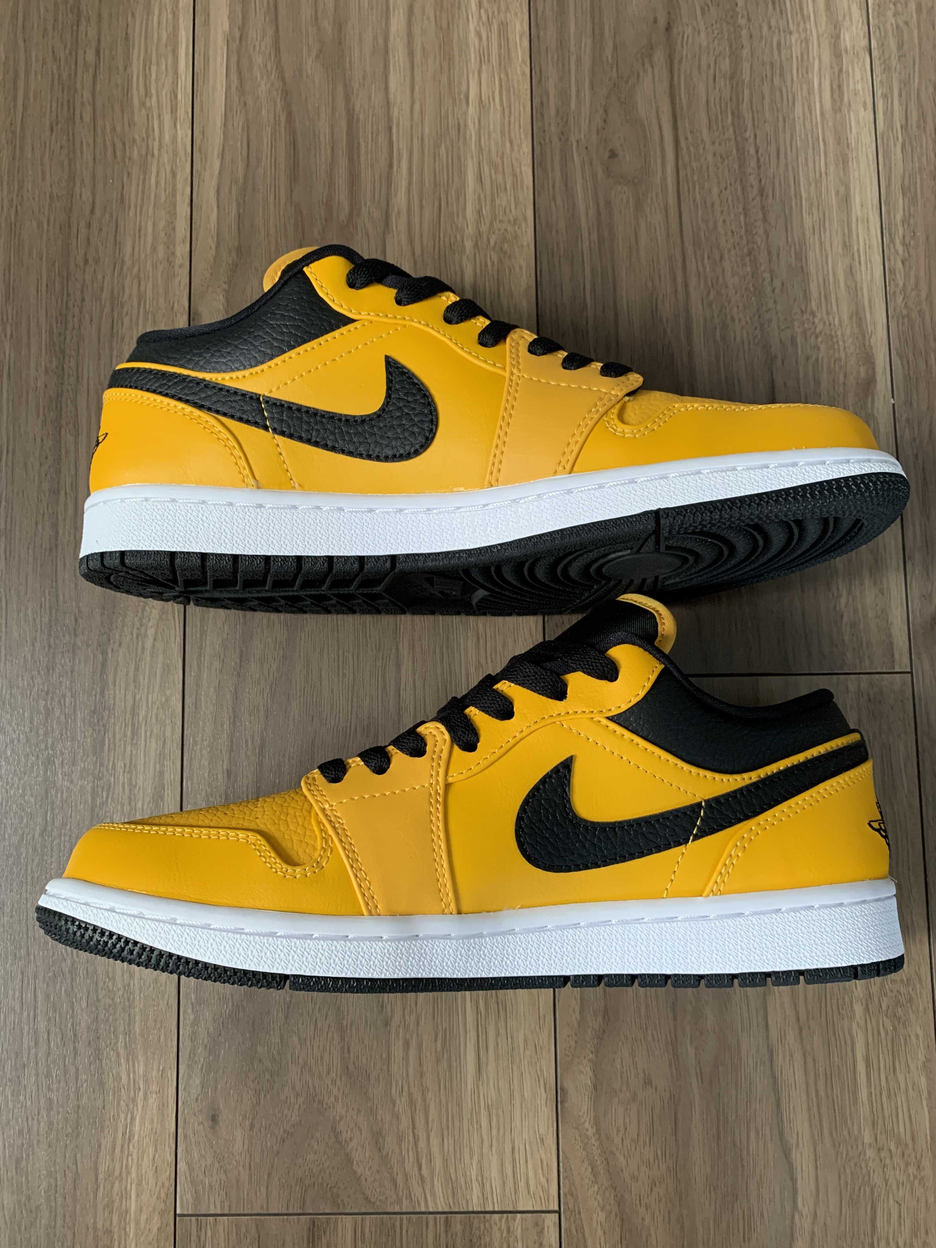 NIKE AIR JORDAN 1 LOW "UNIVERSITY GOLD"