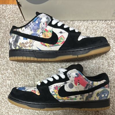 Supreme × Nike SB Dunk Low "Rammellzee"