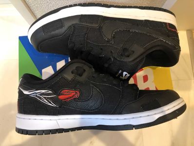 Wasted Youth × Nike SB Dunk Low "Black Denim" / VERDY