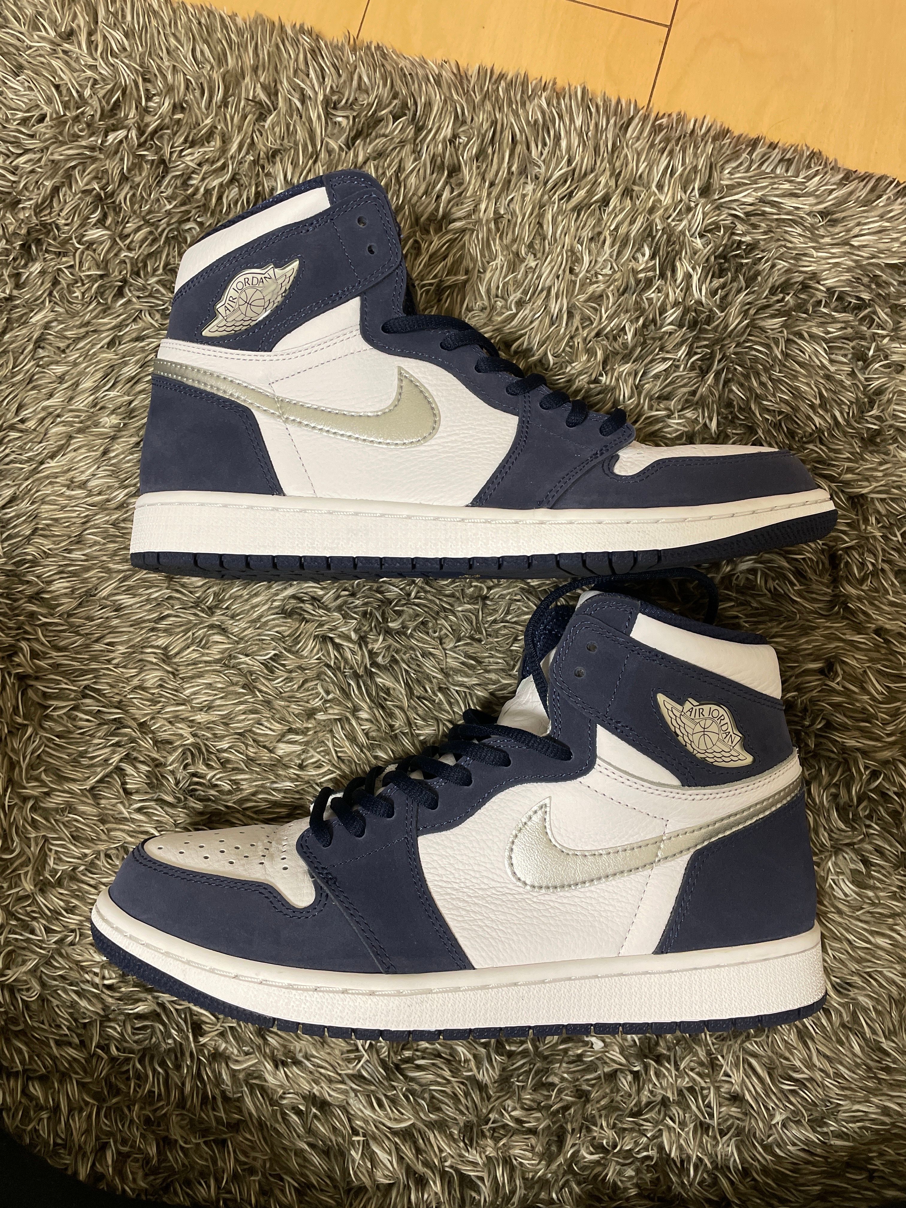 Nike Air Jordan 1 High OG CO.JP "White/Midnight Navy" (2020)(ブリーフケースなし)