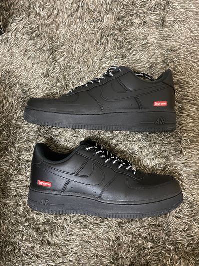 Supreme × Nike Air Force 1 Low "Black"
