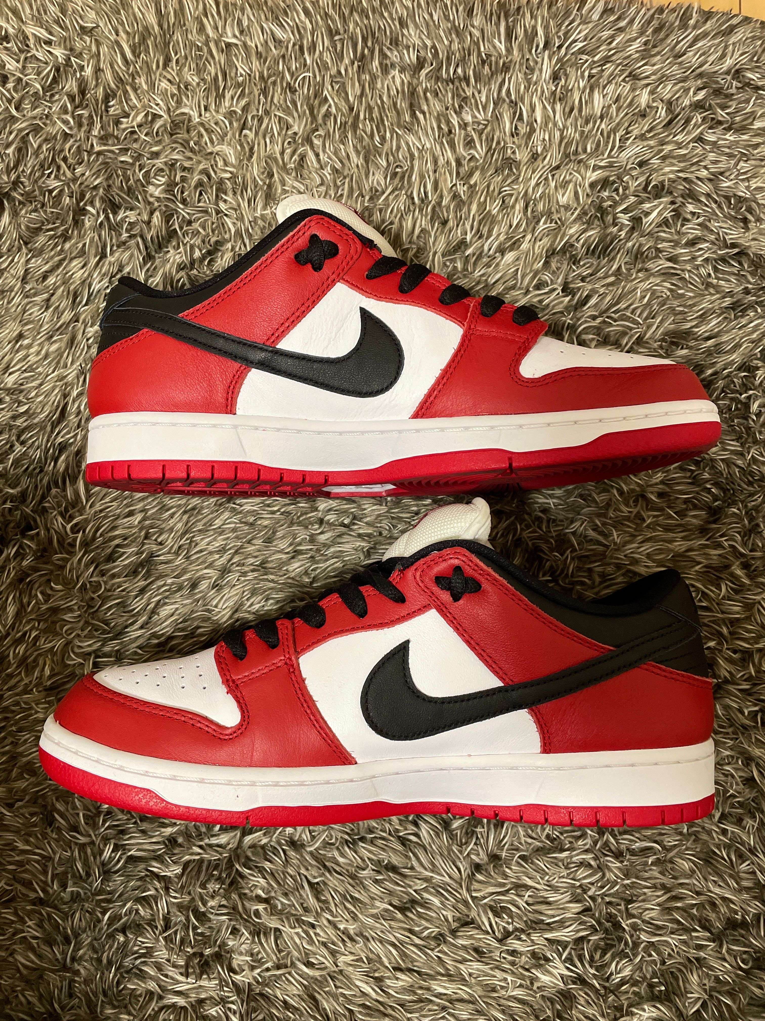 Nike SB Dunk Low Pro "J-Pack Chicago/Varsity Red and White"