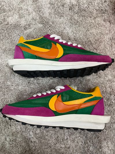 sacai × NIKE LDV WAFFLE "PINE GREEN"
