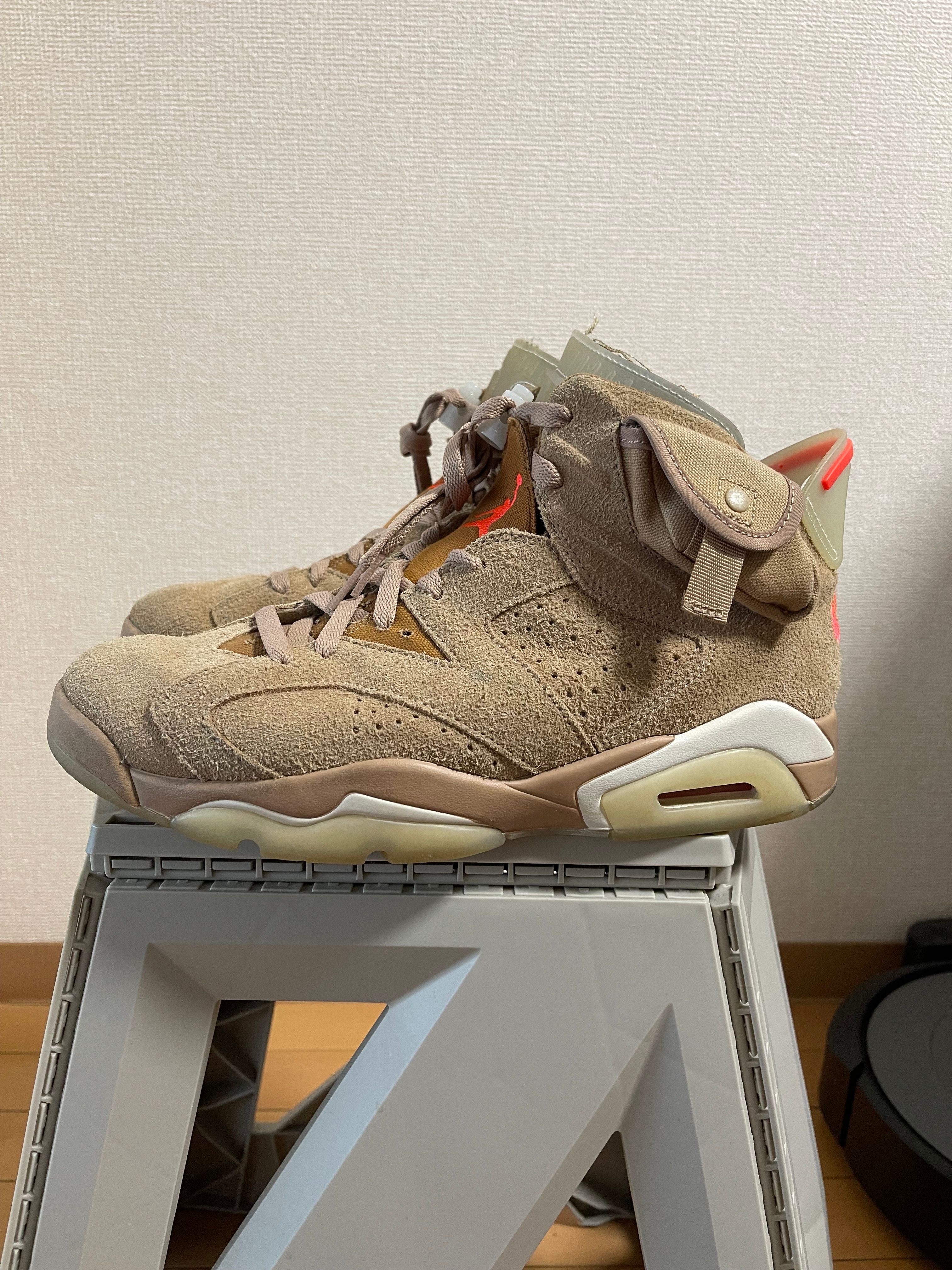 Travis Scott × Nike Air Jordan 6 "British Khaki"