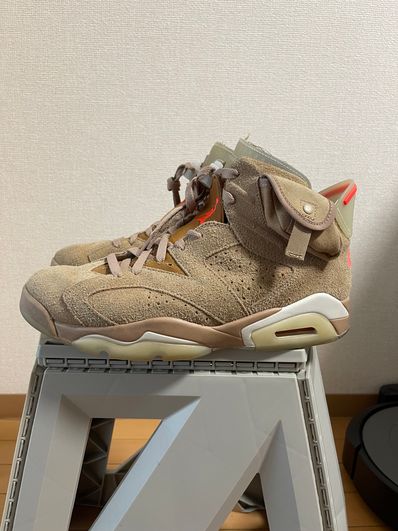 Travis Scott × Nike Air Jordan 6 "British Khaki"