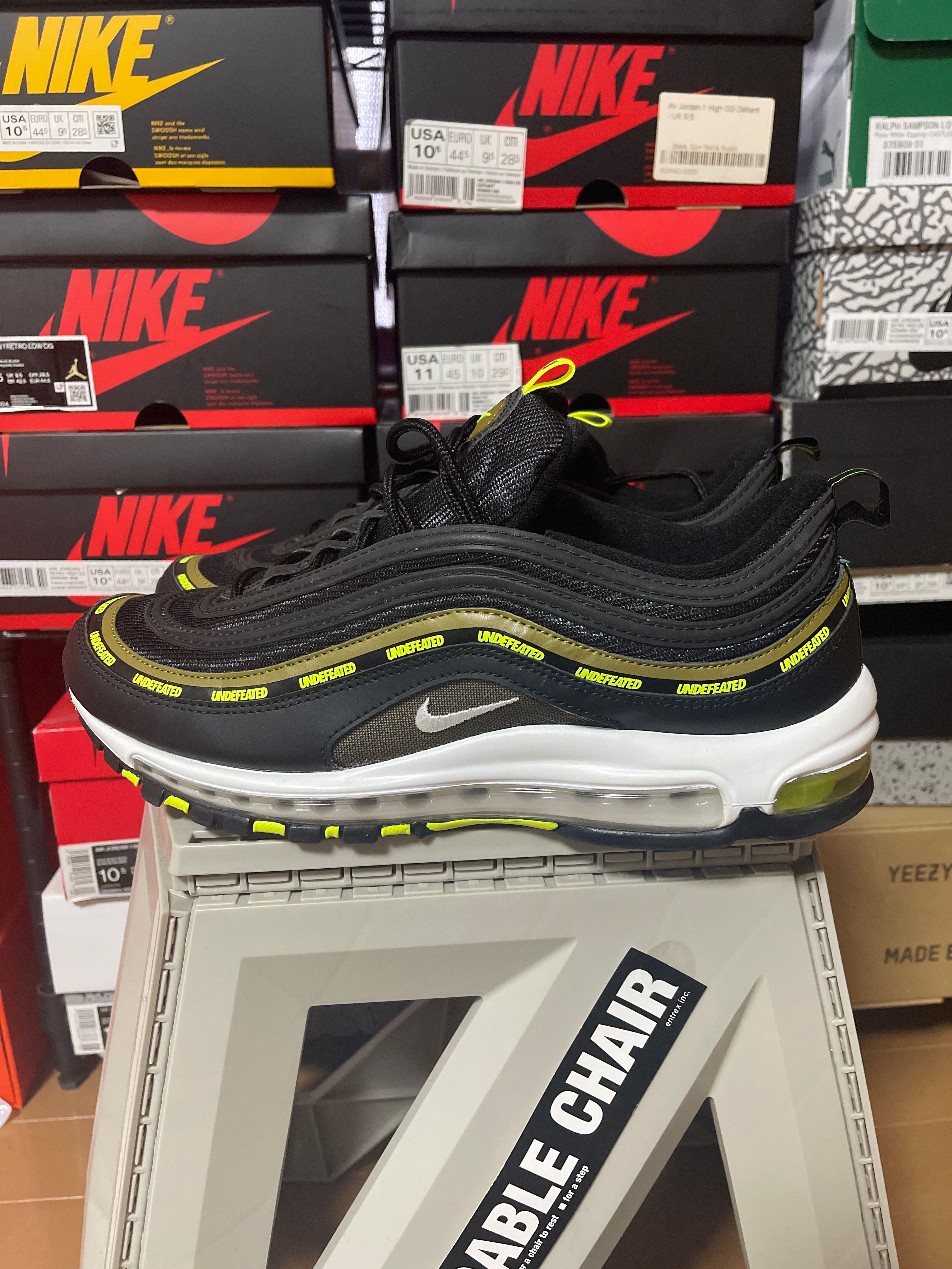 UNDEFEATED × Nike Air Max 97 "Black"