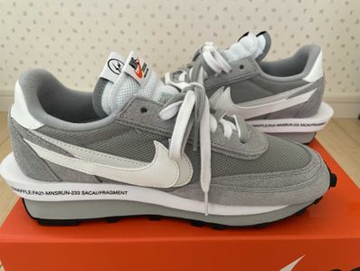 Fragment × sacai × Nike LD Waffle "Light Smoke Grey"