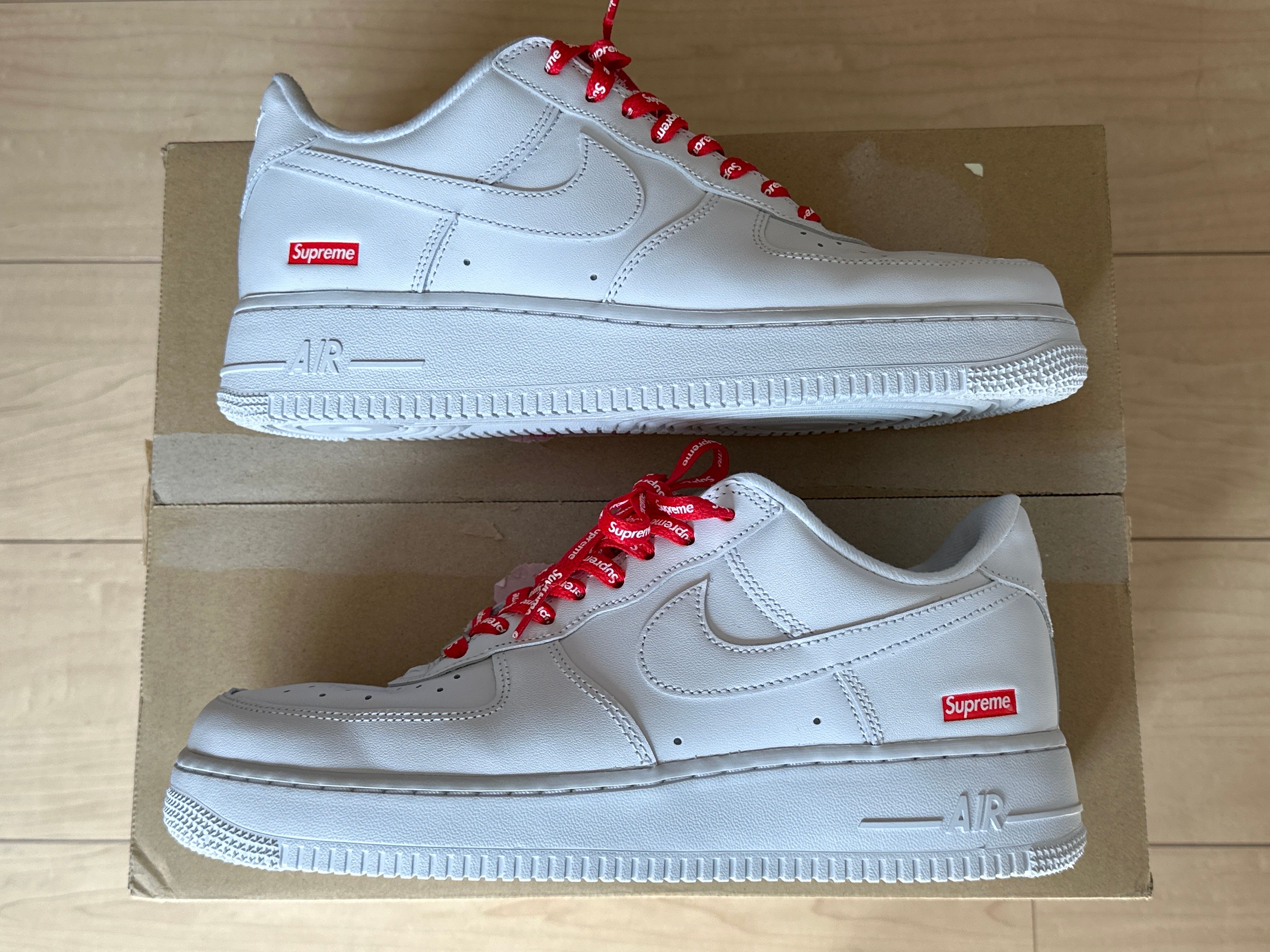 Supreme × Nike Air Force 1 Low "White"