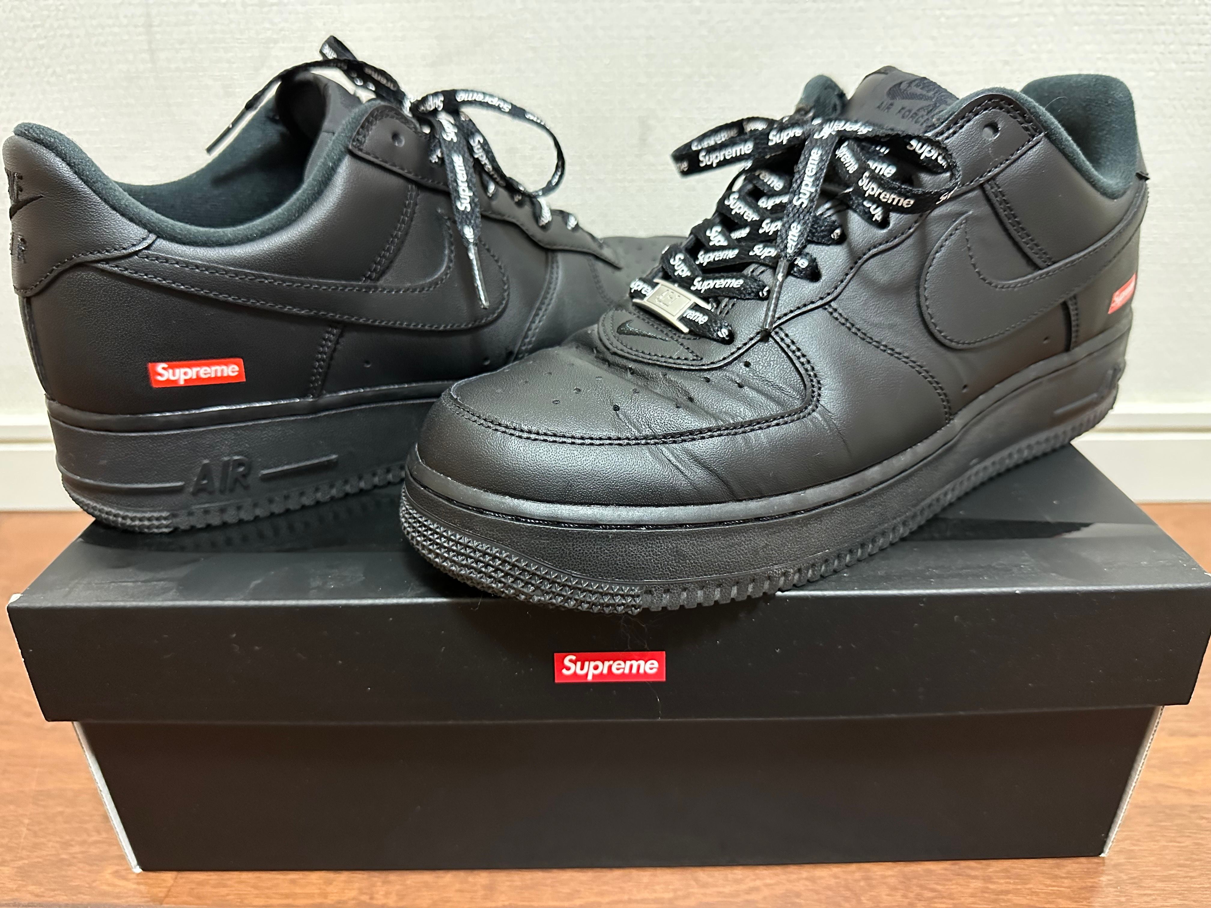Supreme × Nike Air Force 1 Low "Black"