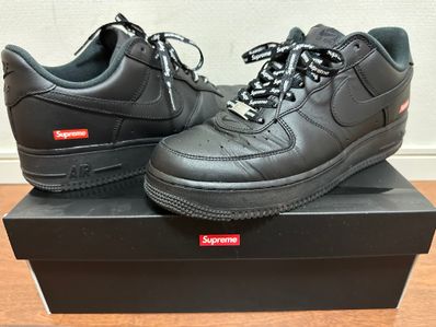 Supreme × Nike Air Force 1 Low "Black"