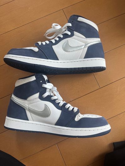 Nike Air Jordan 1 High OG CO.JP "White/Midnight Navy" (2020) (Standard Box)