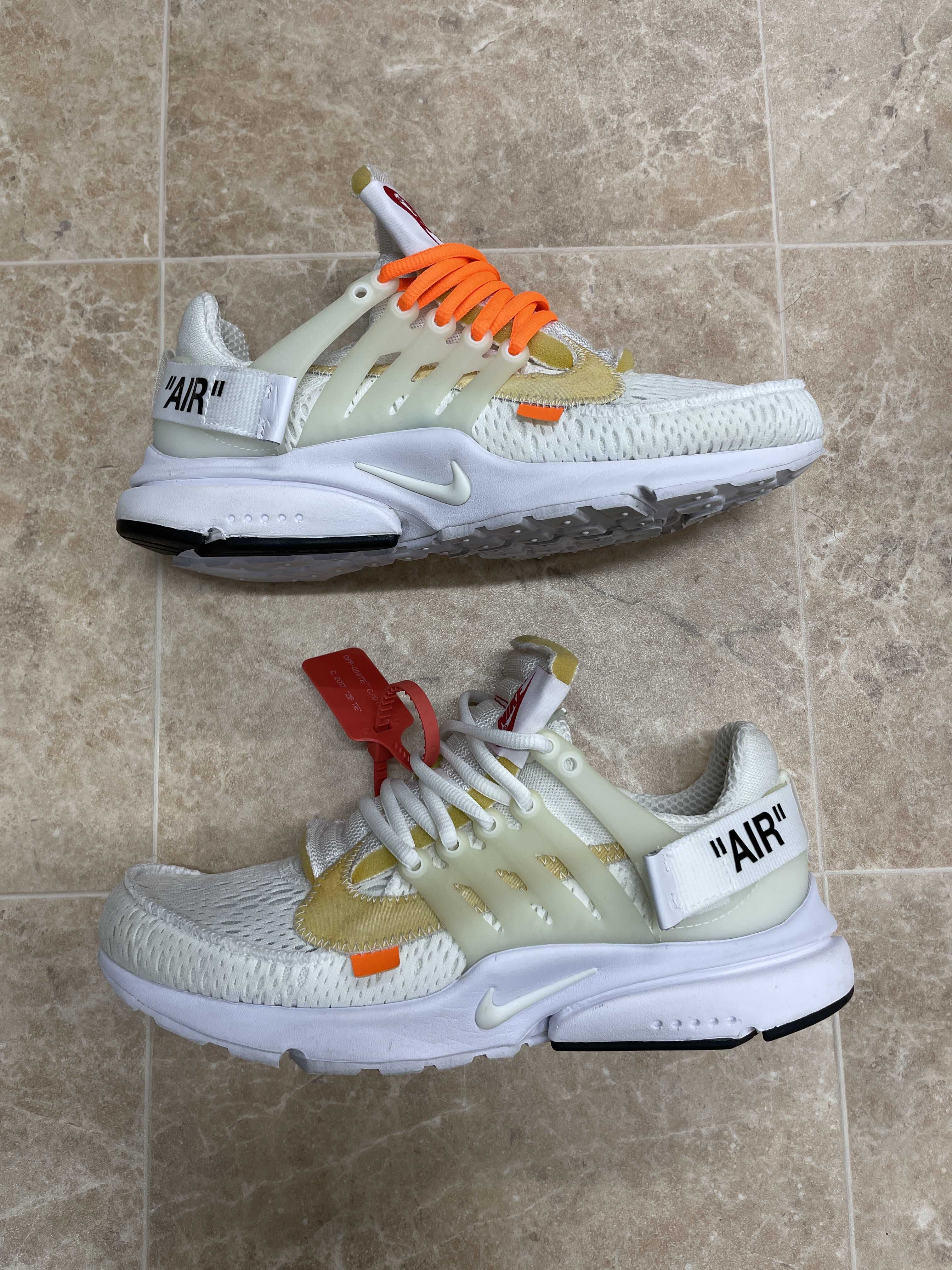 Off-White × Nike Air Presto "White/Black/Cone"