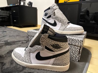 Nike Air Jordan 1 High OG "White Cement/Safari"